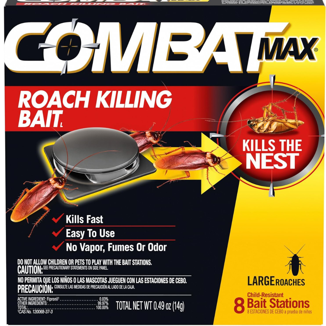 Combat Max Large Roach Killing Bait (8 count)