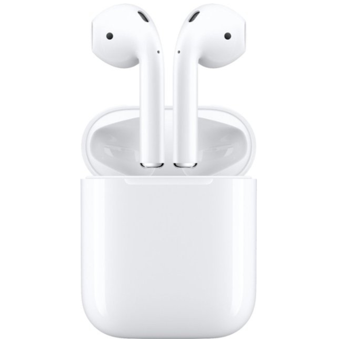 Apple AirPods (2nd Gen) Wireless Earbuds with Lightning Charging Case