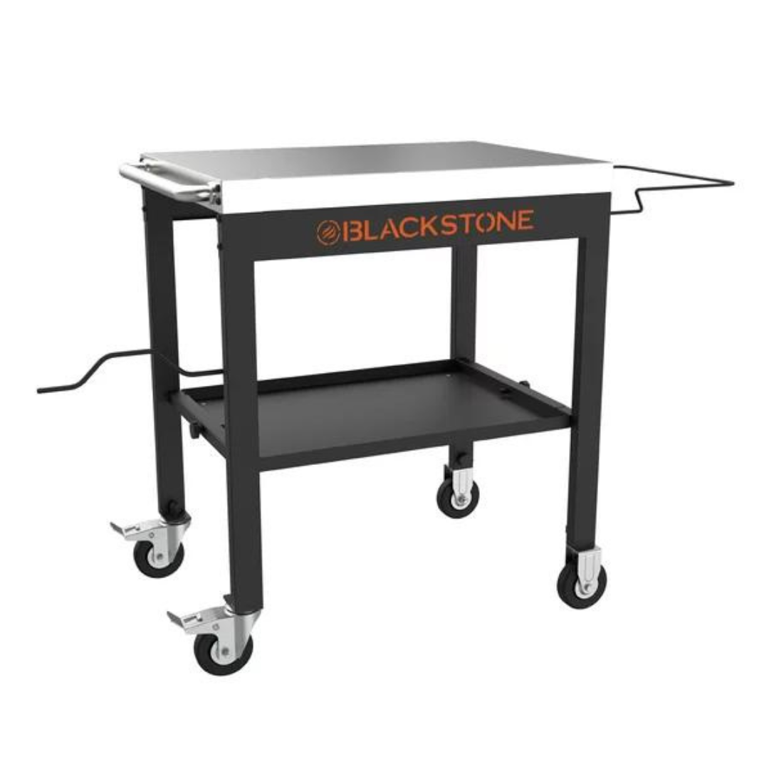 Blackstone 28" Portable Steel Prep Cart with Stainless Steel Top