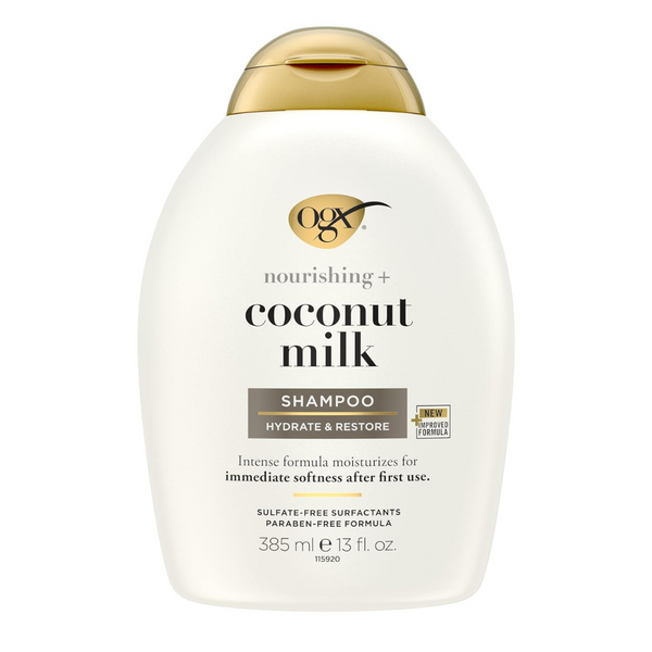 OGX Nourishing + Coconut Milk Moisturizing Shampoo, 13 fl. oz