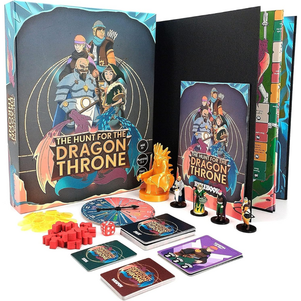 Fusion5 The Hunt for The Dragon Throne Board Game