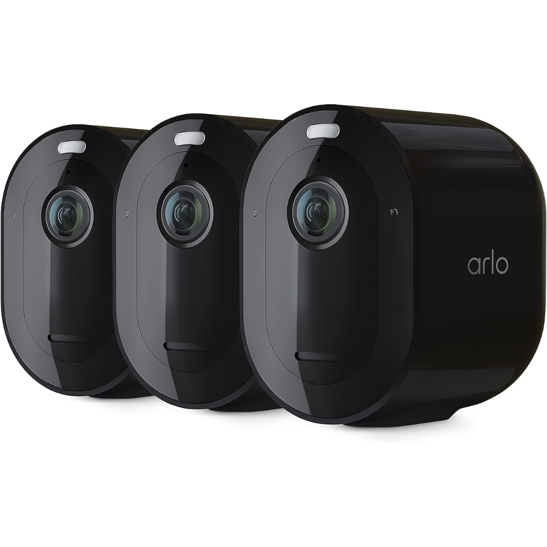3-Pack Arlo Pro 5S 2K Wireless Home Security Camera with Spotlight