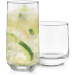 Libbey Ascent 16-Piece Tumbler and Rocks Glass Set