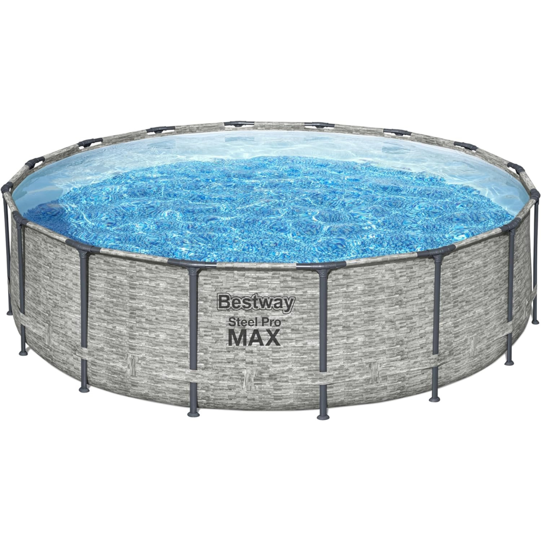 Bestway Steel Pro MAX Above Ground Swimming Pool Set (16' x 48")