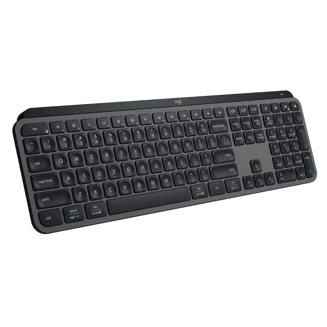 Logitech MX Keys S Low Profile USB C Rechargeable Wireless Keyboard