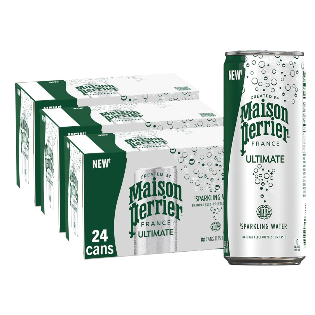 24-Count Maison Perrier Ultimate Sparkling Water
