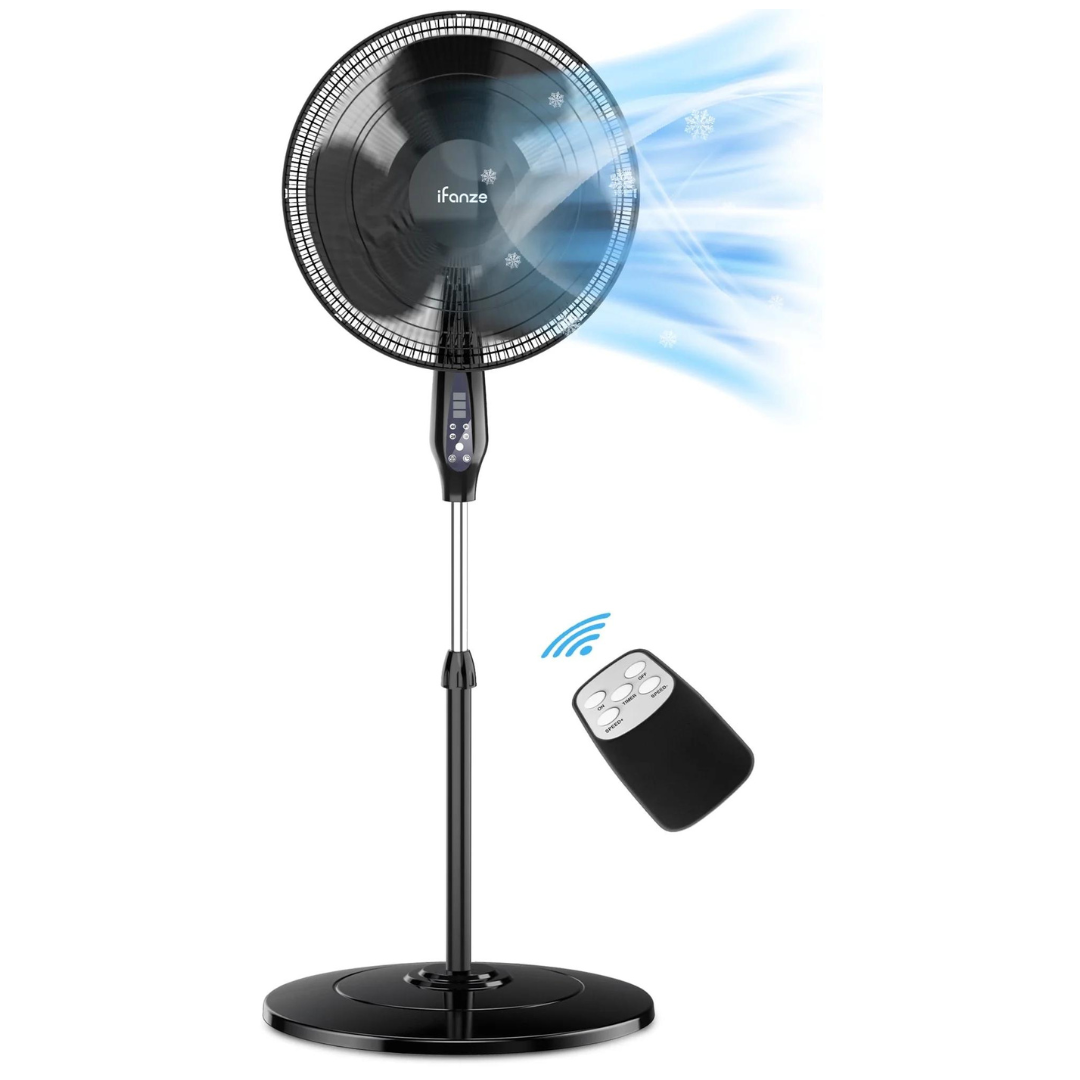 16'' Pedestal Oscillating Fan with Remote Control