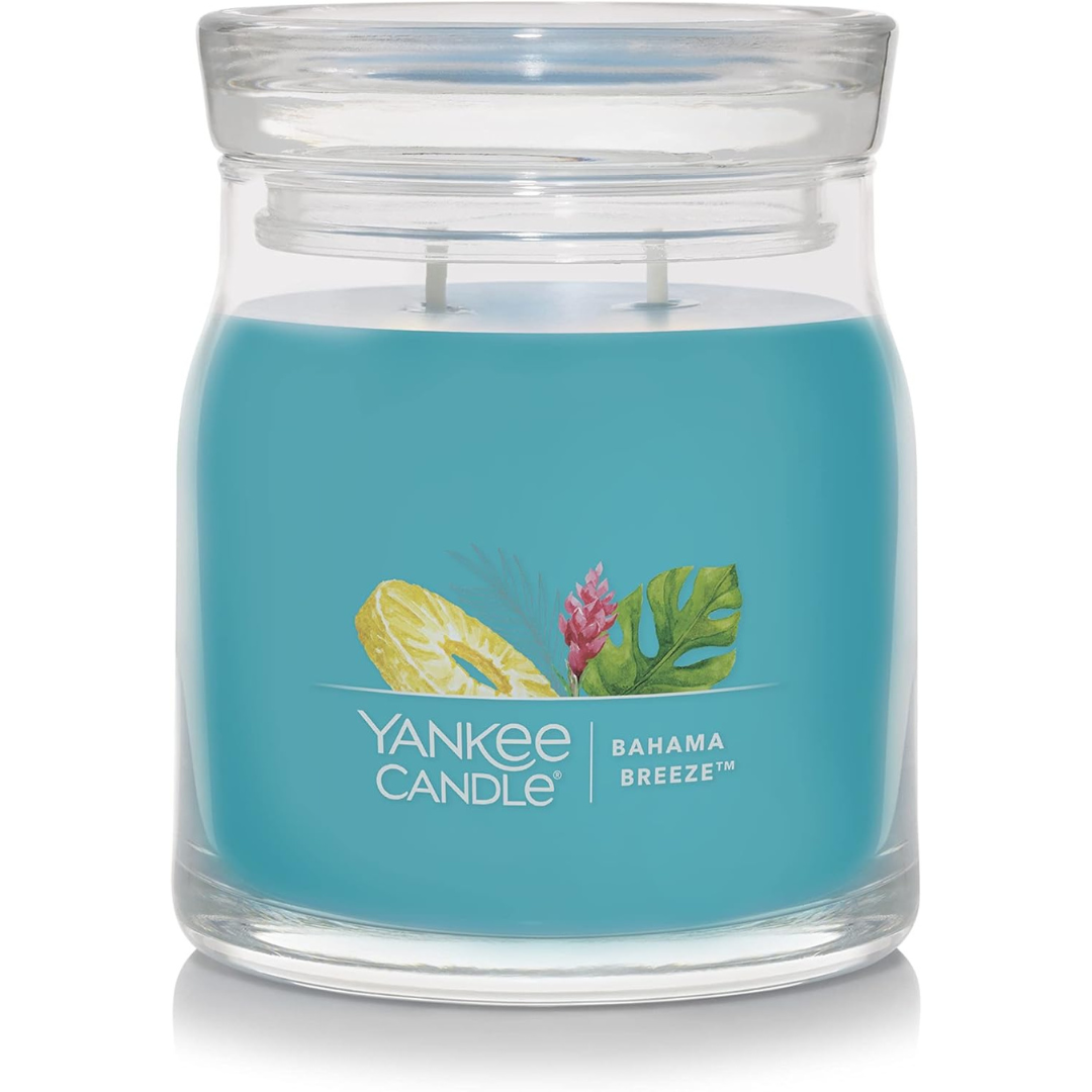 Yankee Candle Bahama Breeze Scented Signature Jar Candle