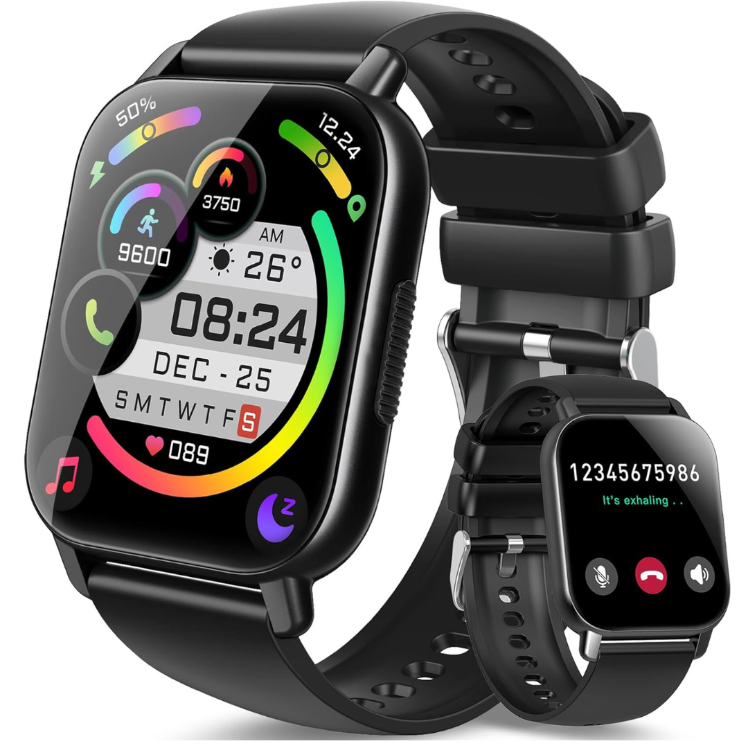 IP68 Waterproof 1.85" Smartwatch with Calling for Android iOS