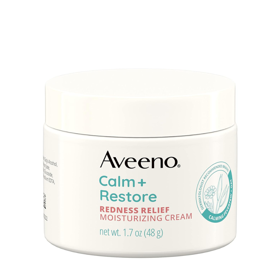 Aveeno Calm + Restore Redness Relief Moisturizing Cream, 1.7 oz
