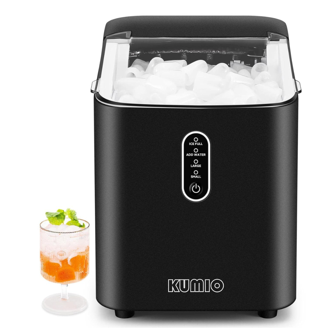Kumio Portable Ice Makers Countertop with Self-Cleaning