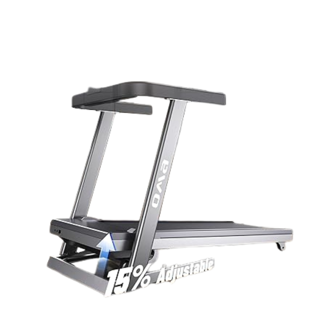 OMA Auto 15% Incline Heavy Duty Treadmill with 400 lb Capacity
