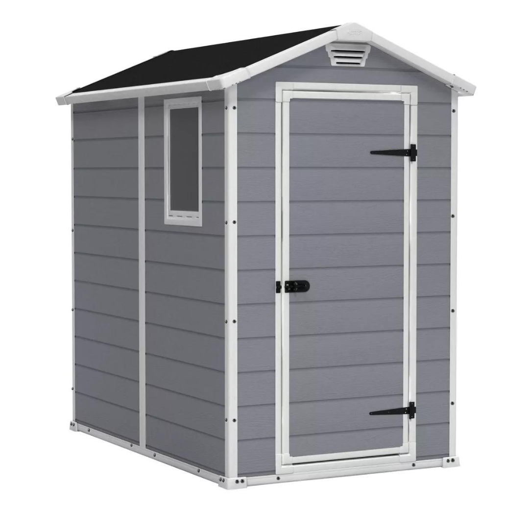 Keter Manor (4'x6') Resin Outdoor Storage Shed Kit
