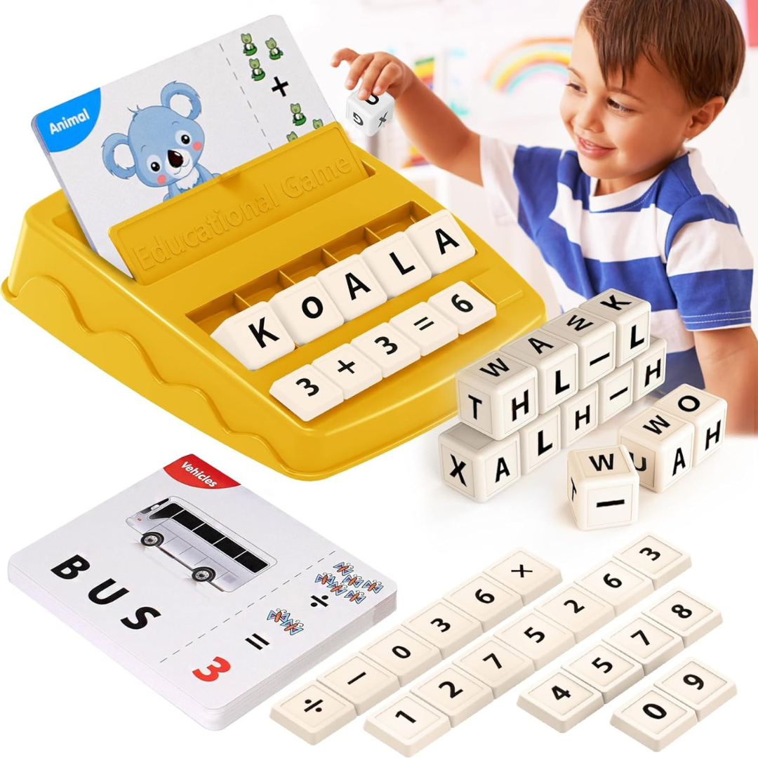 Matching Letter Spelling Game ABC Learning Educational Toy