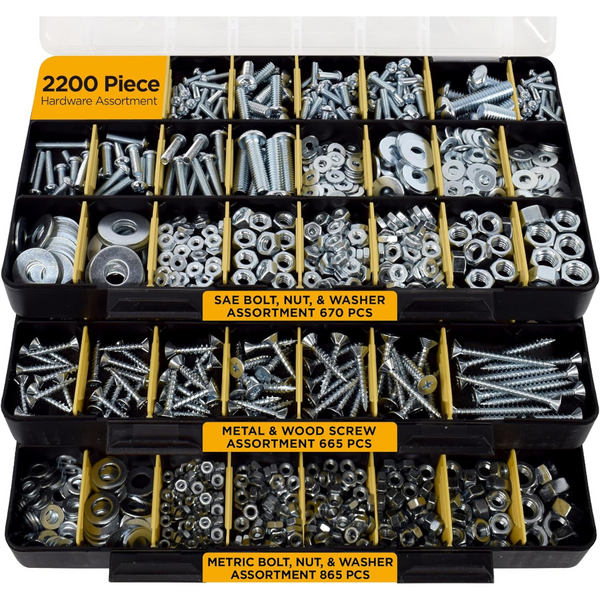 2050-Piece Jackson Palmer Hardware Assortment Kit