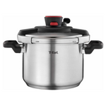 T-fal Clipso Stainless Steel 6.3 Quart Pressure Cooker