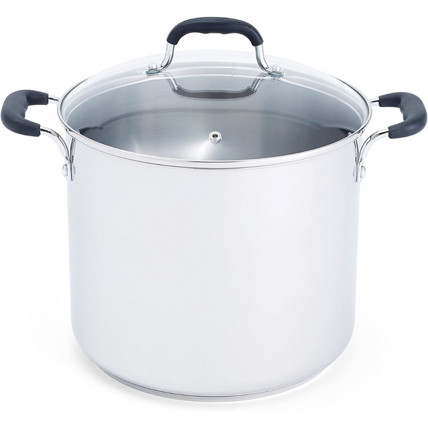 T-fal Specialty 12 Quart Stainless Steel Stockpot Oven Safe Pot