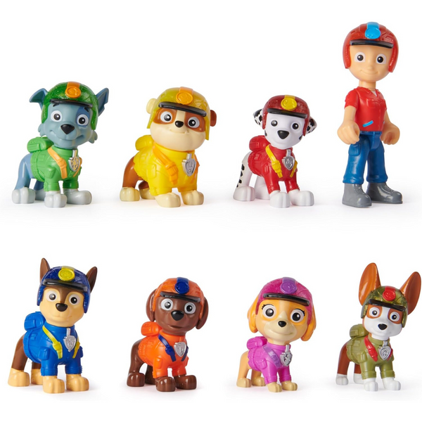 Paw Patrol: Jungle Pups Action Figures Gift Pack, with 8 Collectible Toy Figures