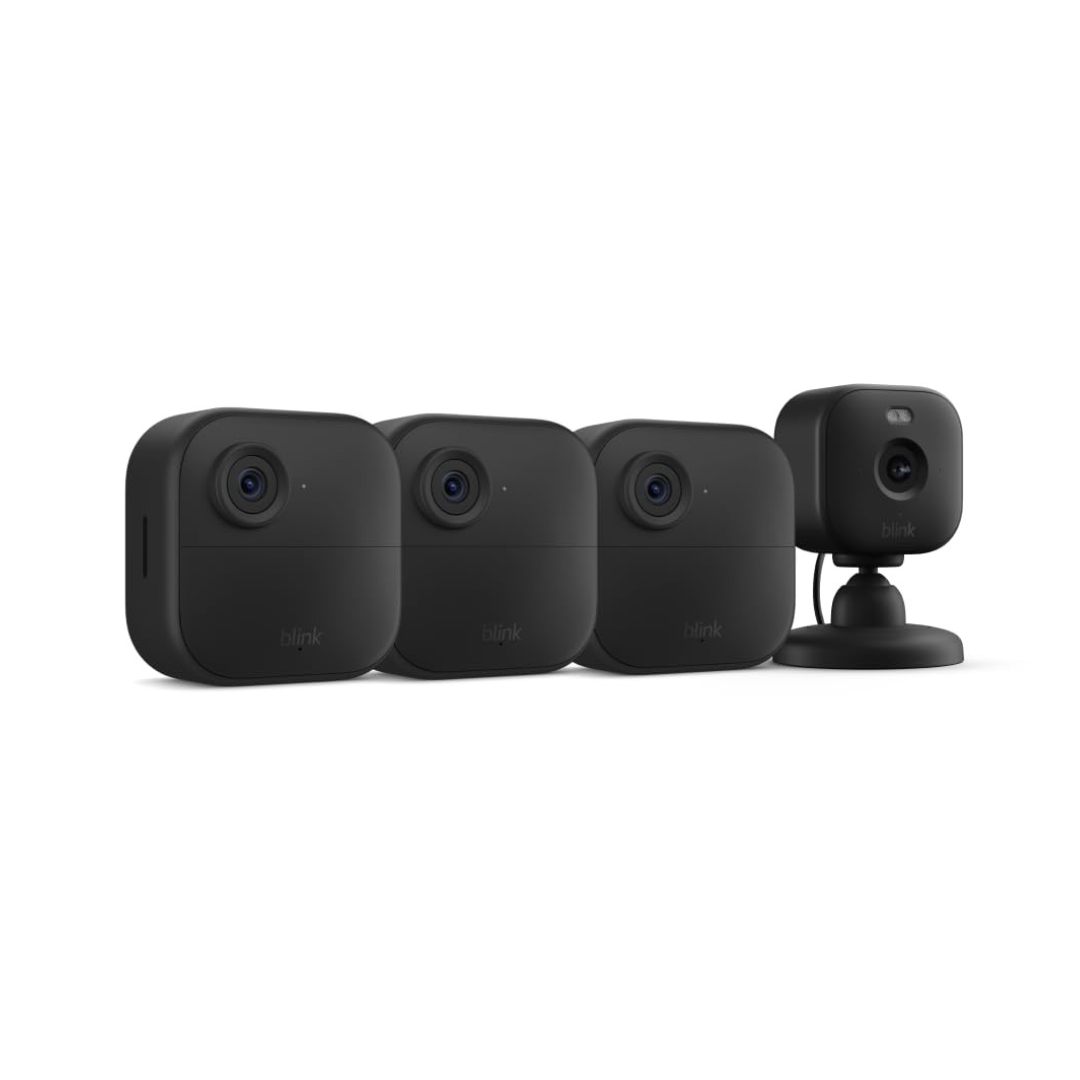 Blink Outdoor 4 + Blink Mini 2 Smart Security Cameras