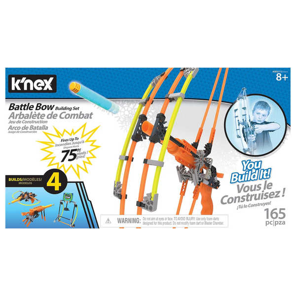 K’nex K-Force Battle Bow Build And Blast Set