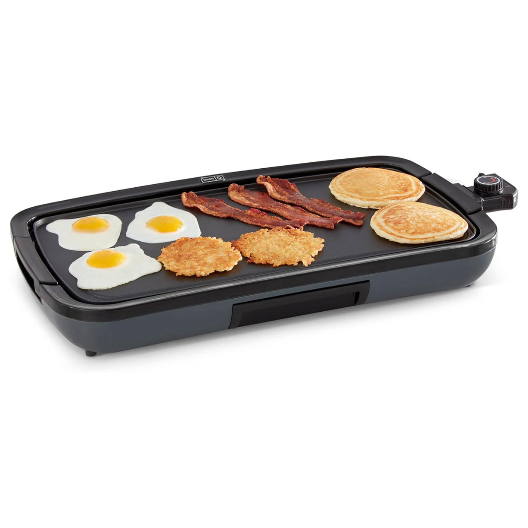 Dash Deluxe Everyday Electric Griddle With Nonstick Cooking Plate
