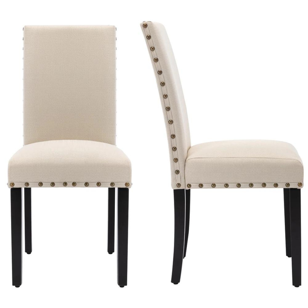 2-Set Andover Mills Bontrager Linen Upholstered Side Chair