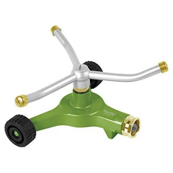 Martha Stewart Heavy-Duty Metal 3-Arm Rotating Sprinkler