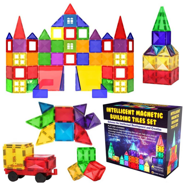 Desire Deluxe 57 Pcs Magnetic Tiles