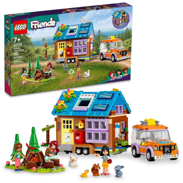 785-Piece Lego Friends: Great Outdoors Mobile Tiny House (41735)