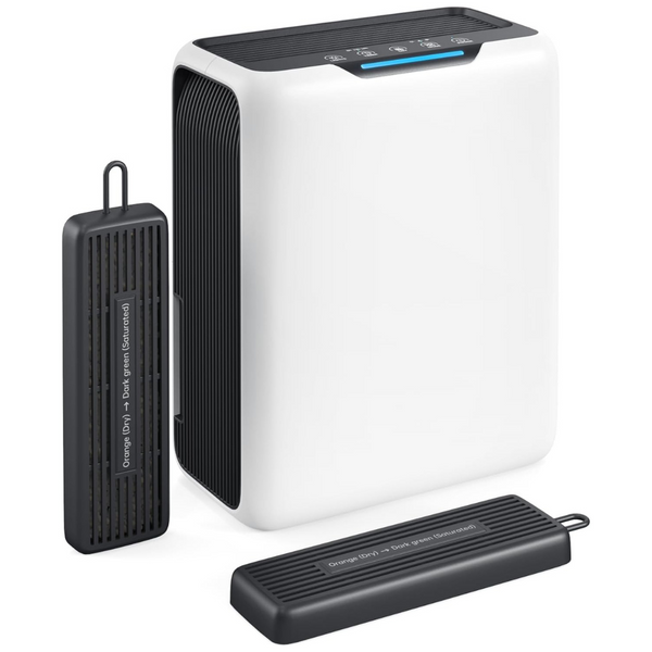 Tabyik Large 101oz Dehumidifier & 2 pack Rechargeable Dehumidifying Boxes