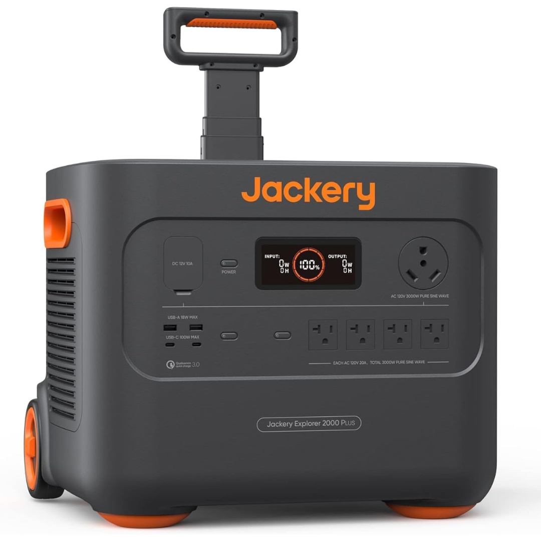 Jackery Explorer 2000 Plus 2042Wh Solar Portable Generator