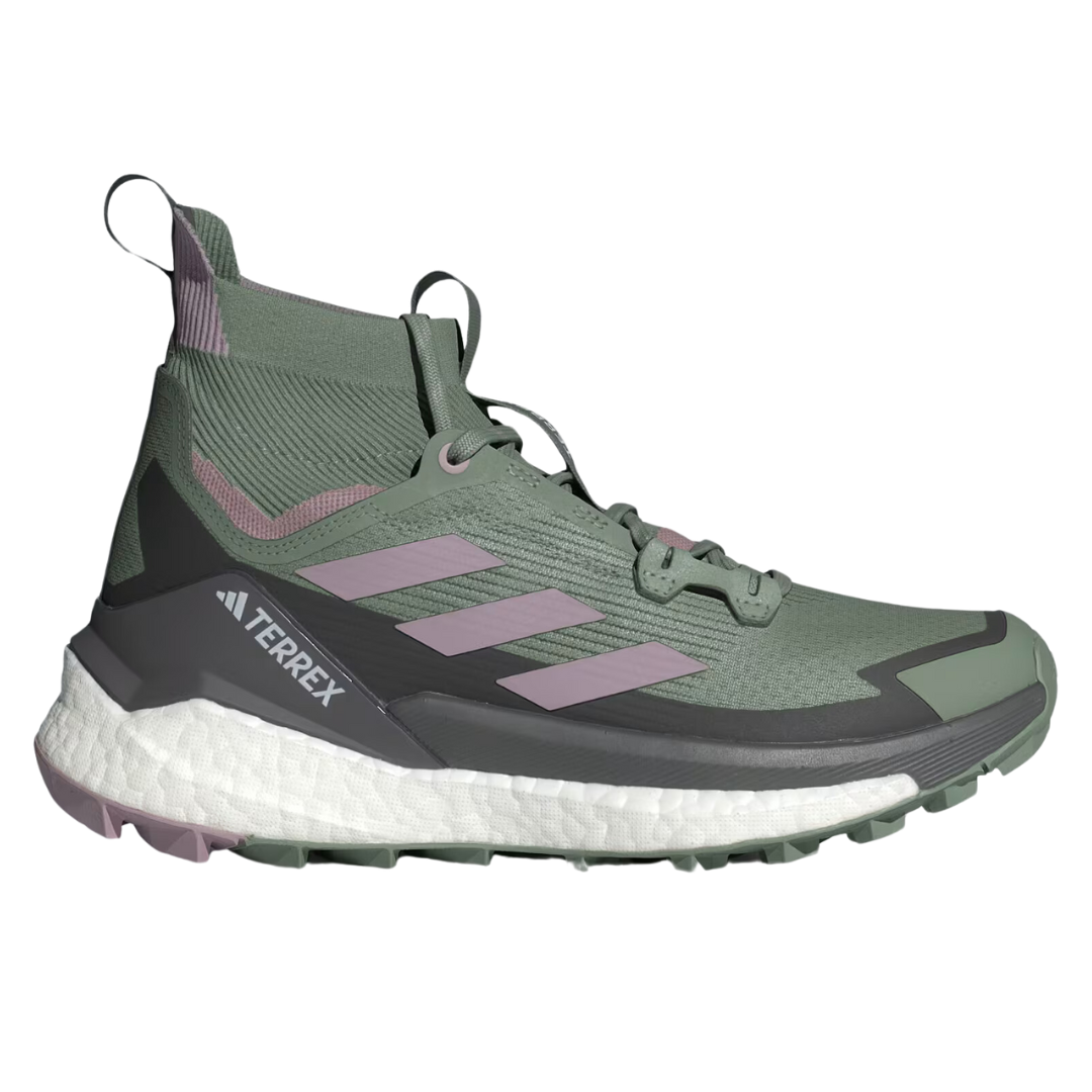 Adidas Women's Terrex Free Hiker 2.0 Hiking Shoes (SILVER GREEN / PRELOVED FIG / CRYSTAL JADE)