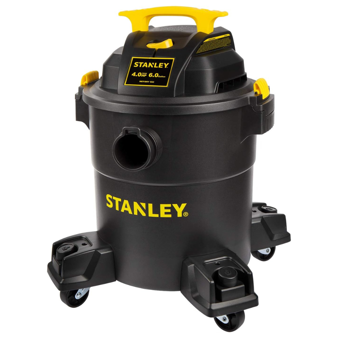 Stanley 6 Gallon, 4 Horsepower Wet/Dry Vacuum