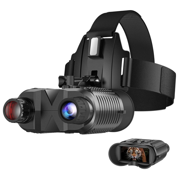 ArzzuNiu 4K Night Vision Goggles With 3.2 LCD Screen & 32GB MicroSD Card