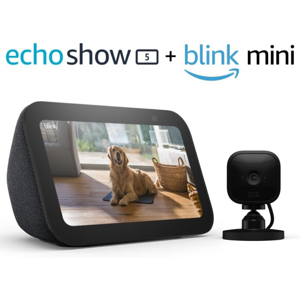 Echo Show 5 (3rd Gen) With Blink Mini