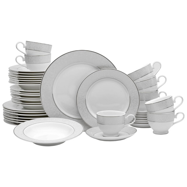 Mikasa 40-Piece Dinnerware Set, Parchment