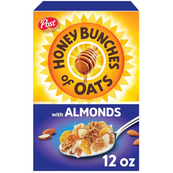 Honey Bunches Of Oats Almond Made With Whole Grain Cereal, 12 Ounce