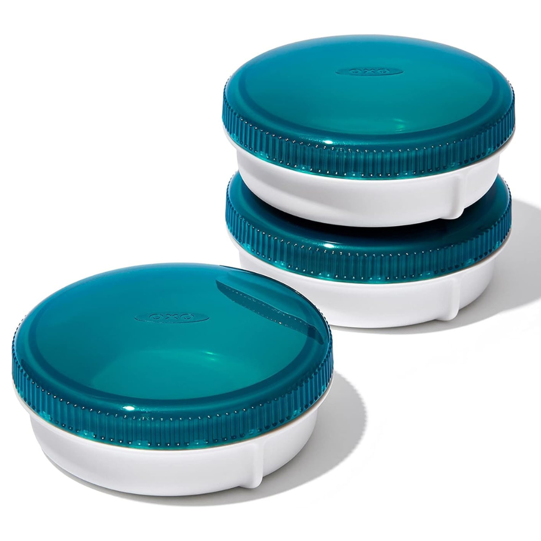 Oxo Good Grips Prep & Go Leakproof Condiment Containers, 3 Count
