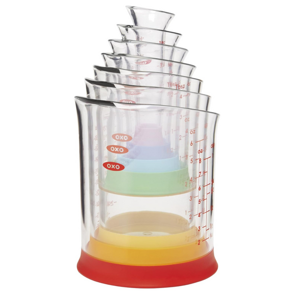 Oxo Good Grips 7-Piece Nesting Measuring Beaker Set