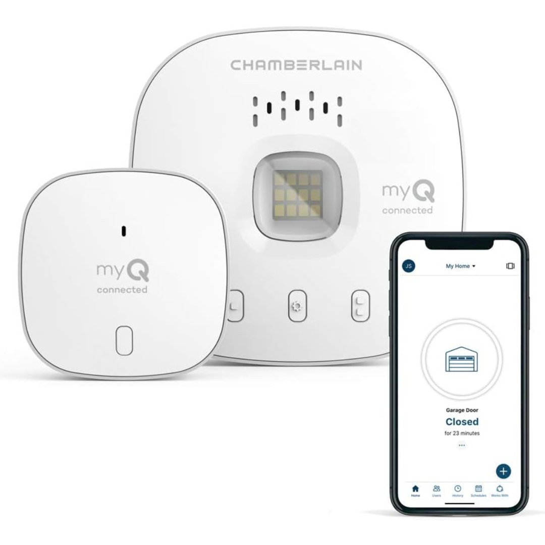 Chamberlain Smart Garage Control – Wireless Garage Hub And Sensor With Wifi & Bluetooth