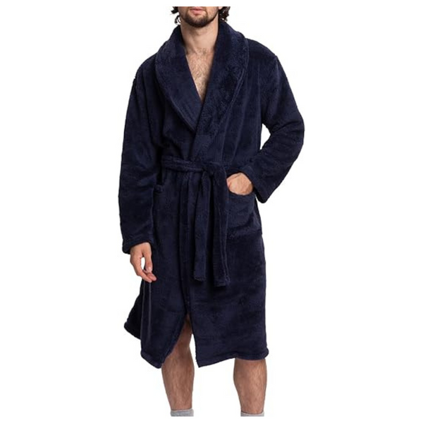 Mad Dog Men's Fleece Sherpa Robe