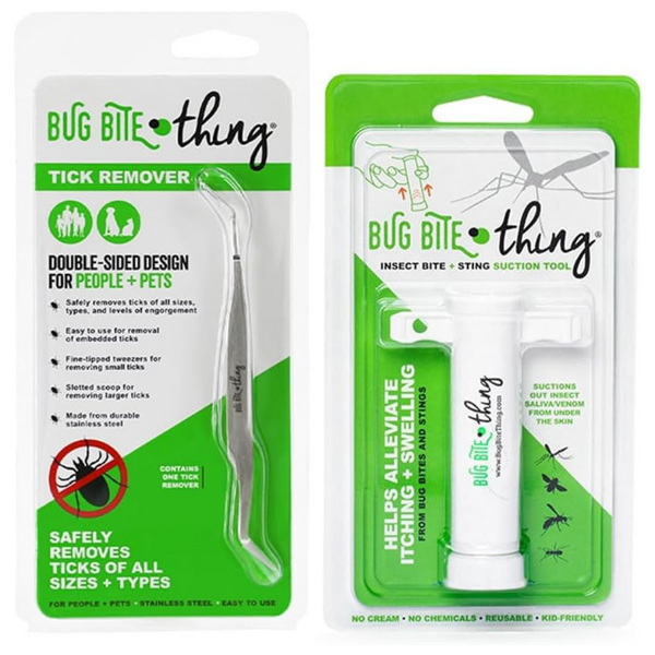 Bug Bite Thing Suction Tool And Tick Remover Combo Pack