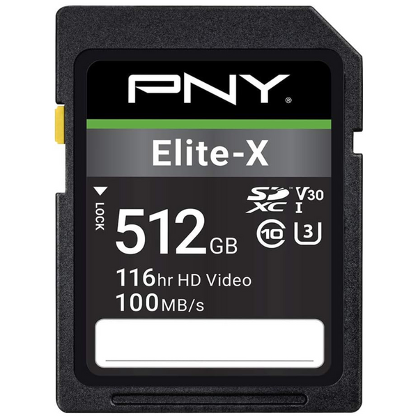 Pny Elite-X 512GB SDXC Card