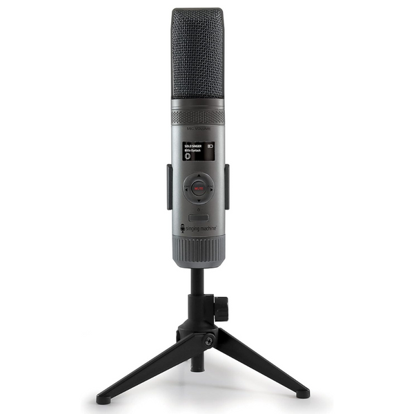 Singing Machine Professional Condenser Universal Microphone With Usb Connection For Podcasting, Singing, Streaming And Gaming