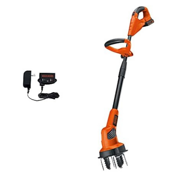 Black+Decker LGC120 20V Cordless Cultivator/Tiller With Battery & Charger