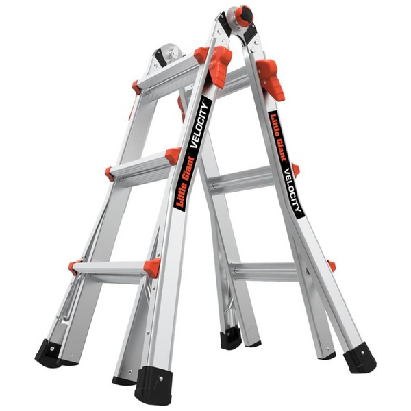 13-Foot Little Giant Velocity M13 Multi-Position Ladder (300 lbs Rating)