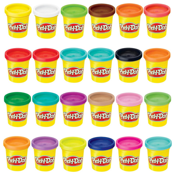 24-Pack Play-Doh Modeling Compound Case of Colors (3-Ounce Cans)