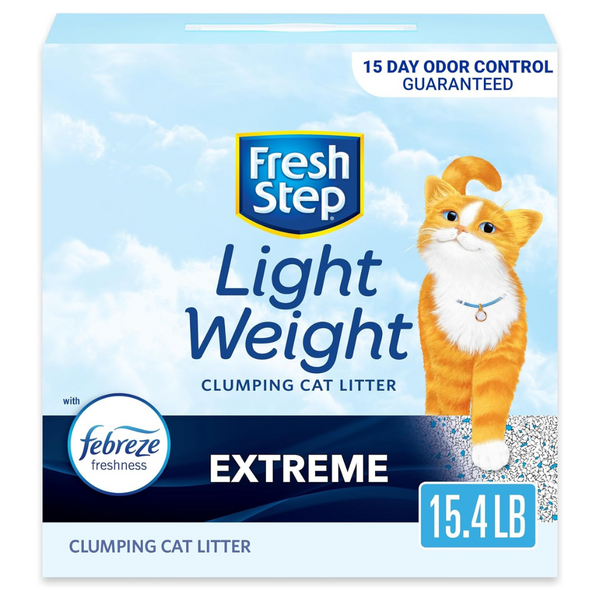 Fresh Step 15.4 lb Lightweight Extreme Scented Clumping Cat Litter