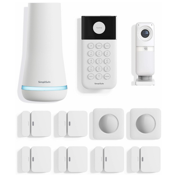 11-Piece Simplisafe Wireless Home Security System Gen 3 W/ Hd Camera