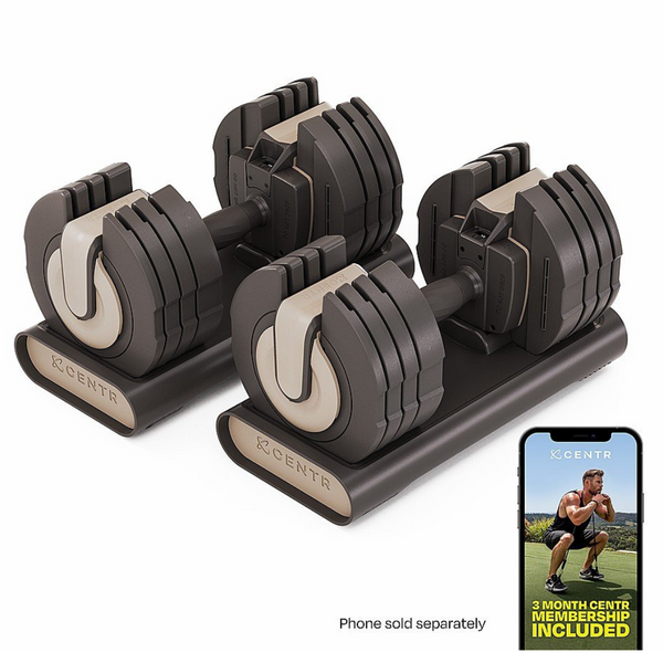 Centr Smart Stack 50 Adjustable Dumbbell Pair